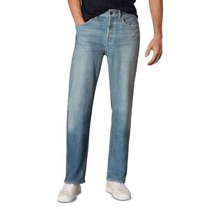 Rag & Bone Men's Sz 32 Fit 4 Miramar Relaxed Fit Terry Sweatpants Jeans Atlantic